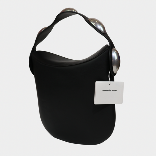 Alexander Wang Black Dome Hobo Shoulder Bag