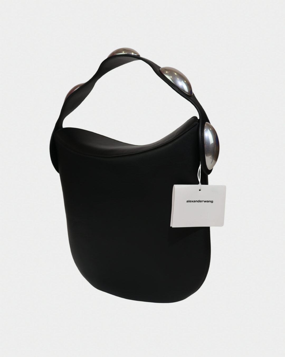 Alexander Wang Black Dome Hobo Shoulder Bag