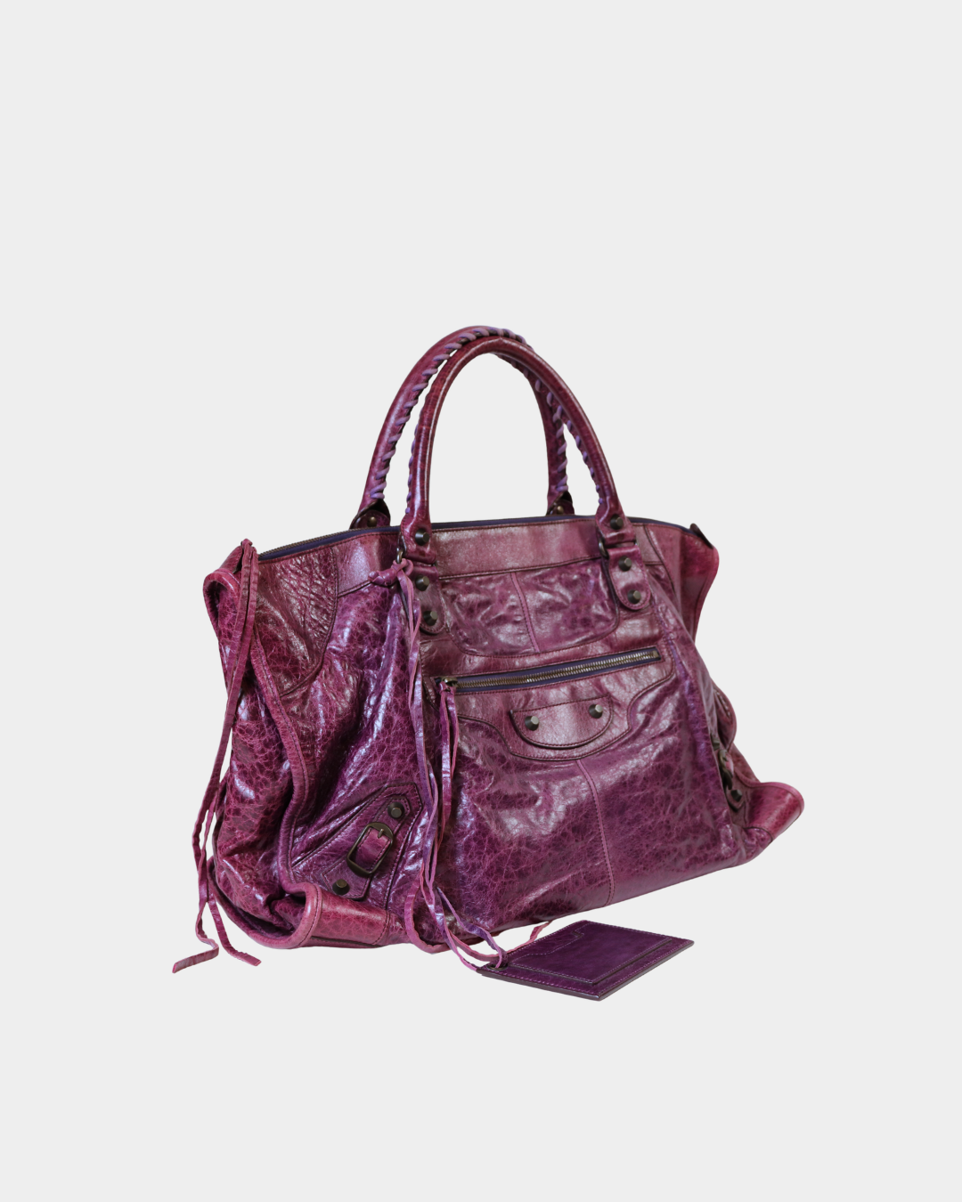 Balenciaga FW/2009 Classic City Work Bag Purple