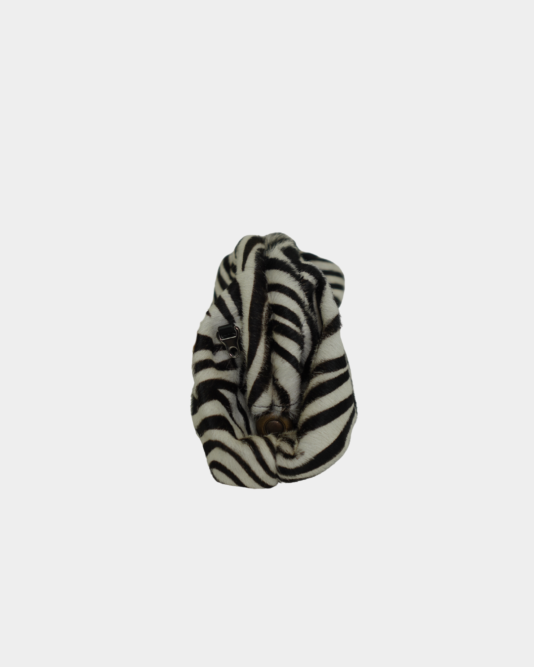 Zebra Pony Hair Clutch