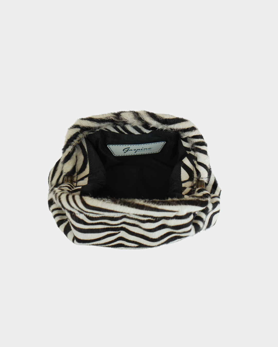 Zebra Pony Hair Clutch