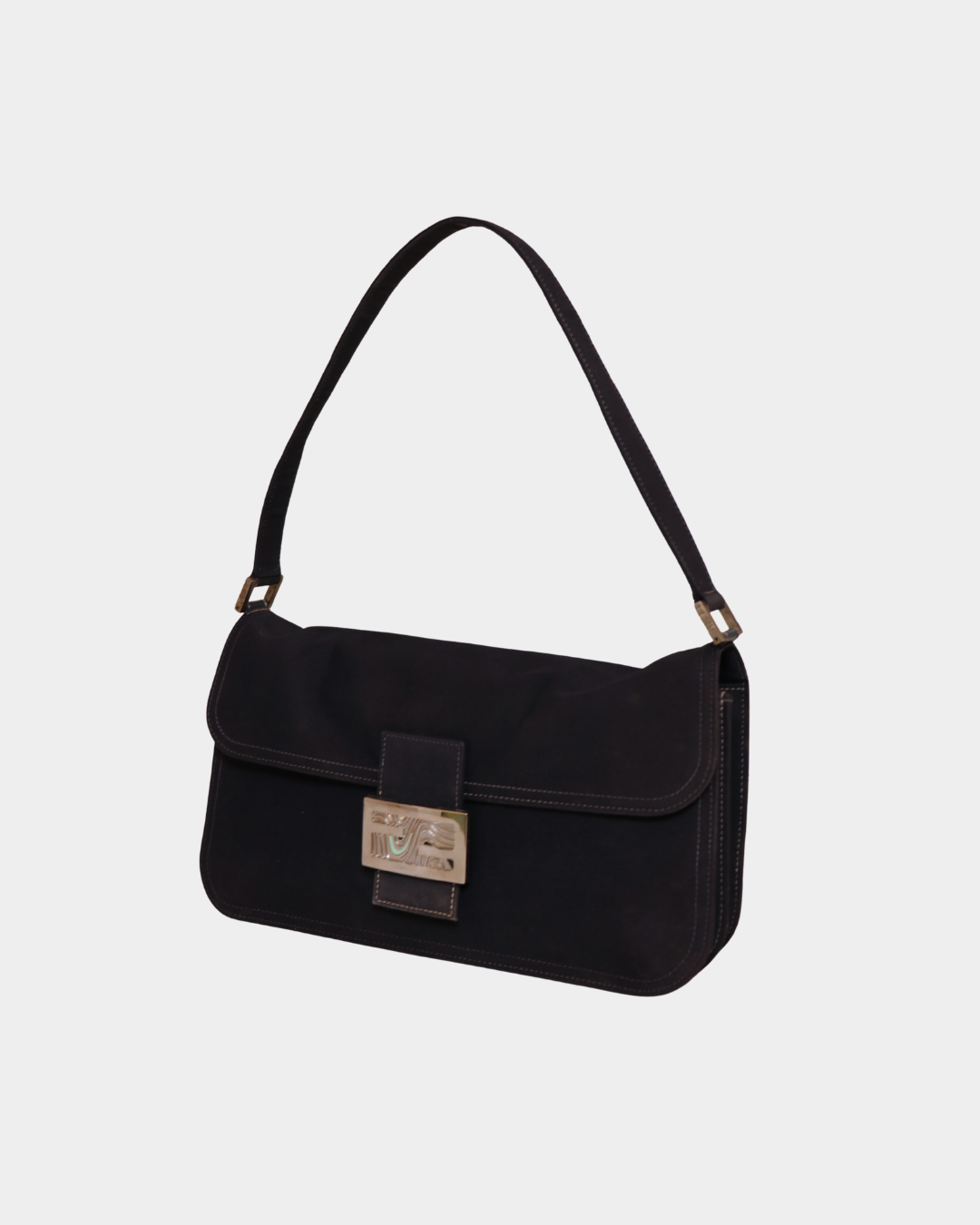 Fendi Denim Baguette