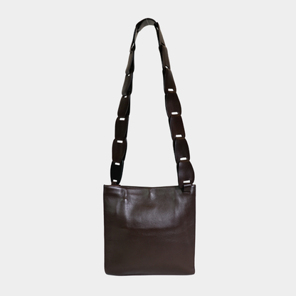 Gucci by Tom Ford Leather Chain Strap Bag