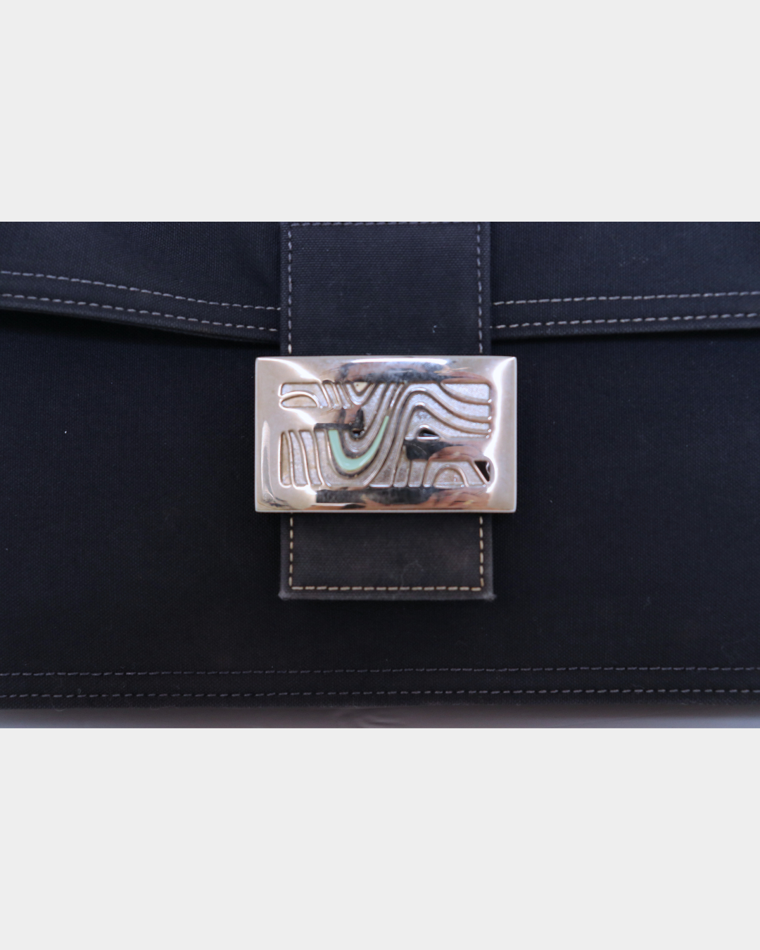 Fendi Denim Baguette