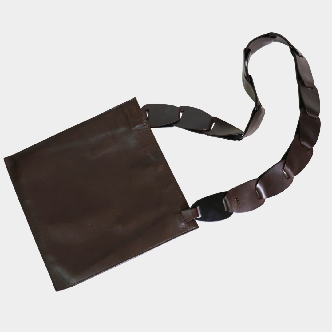 Gucci by Tom Ford Leather Chain Strap Bag