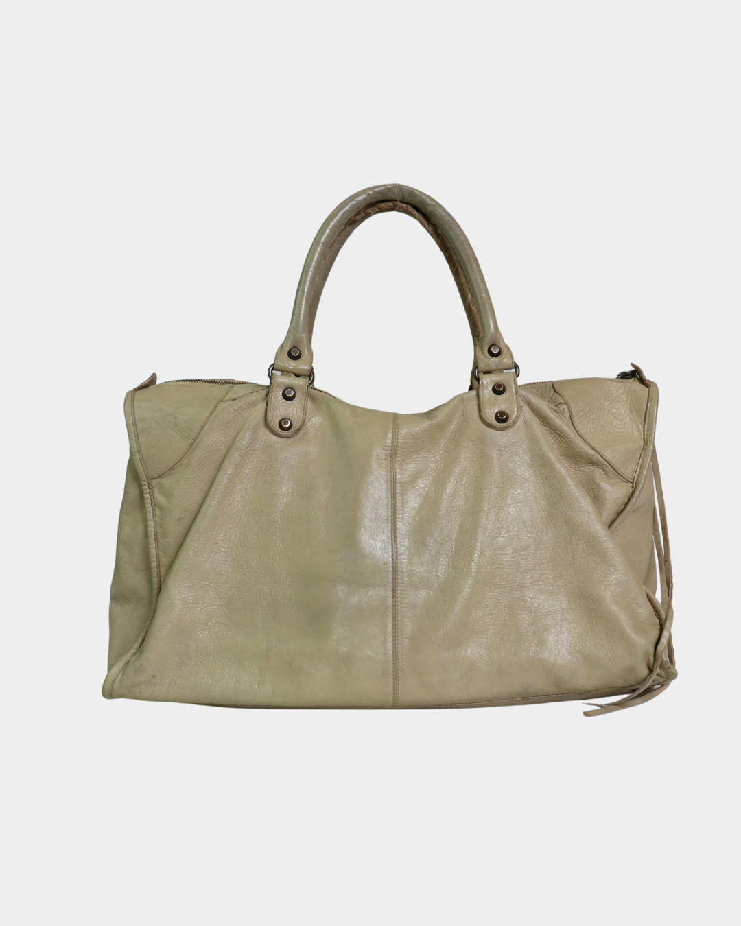 Balenciaga Cream City Bag Large