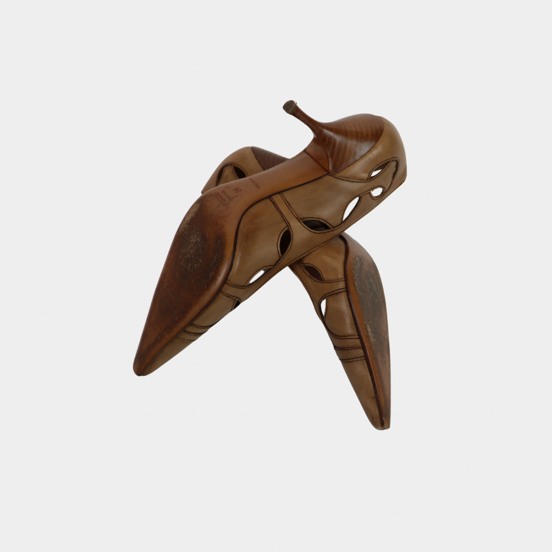 Prada Cut Out Heels