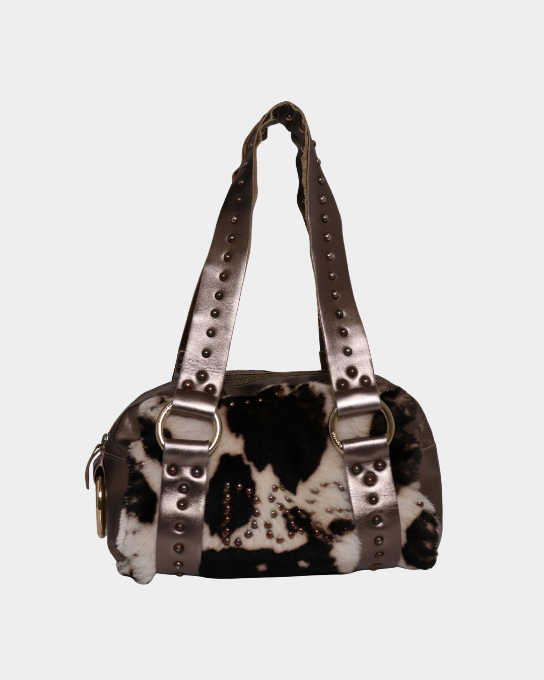 Dolce & Gabbana Cowhide Studded Bag
