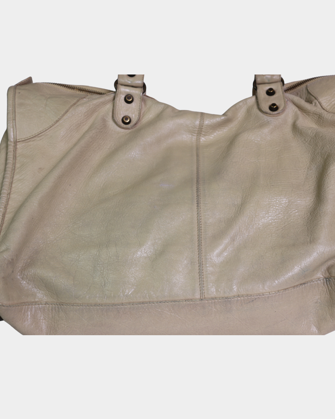 Balenciaga Cream City Bag Large