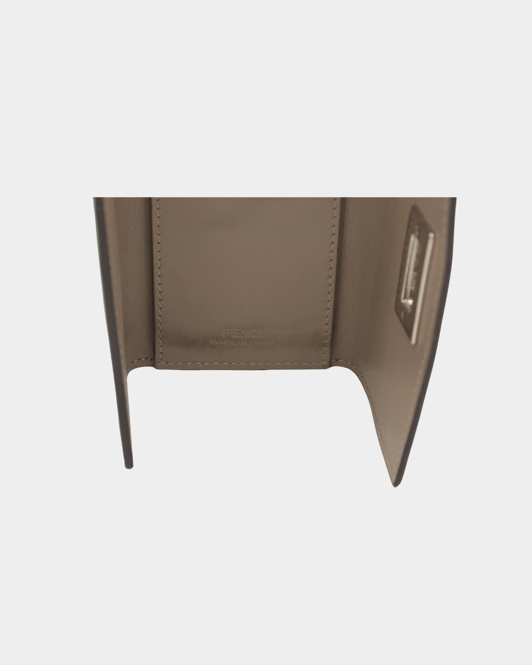 Fendi Mint Turn lock Key Case