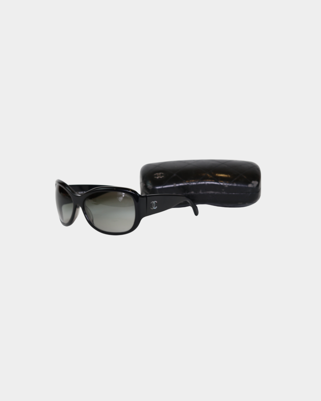 Chanel Mother of Pearl Sunglasses Black