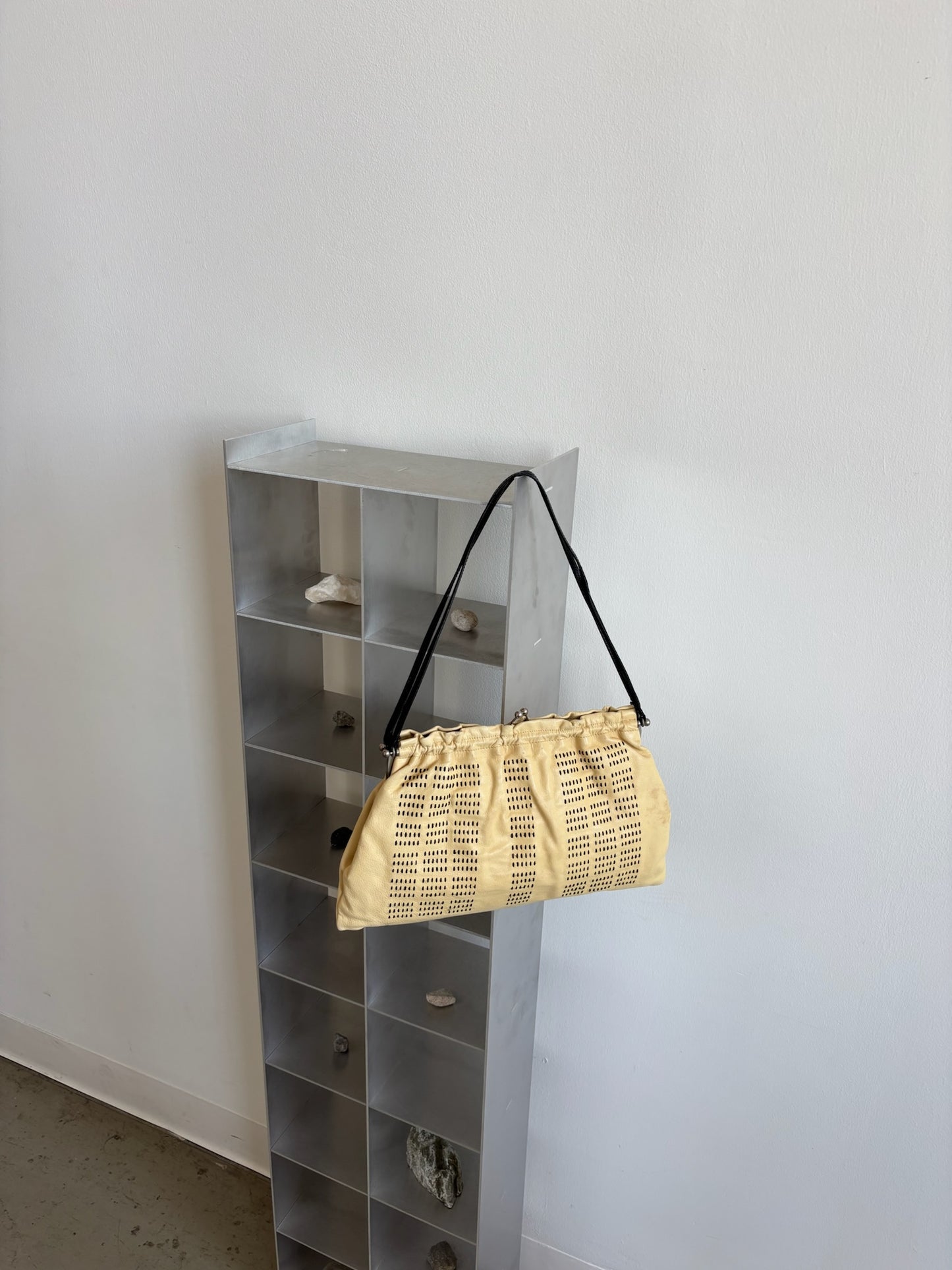 Miu Miu Cream Kisslock Bag