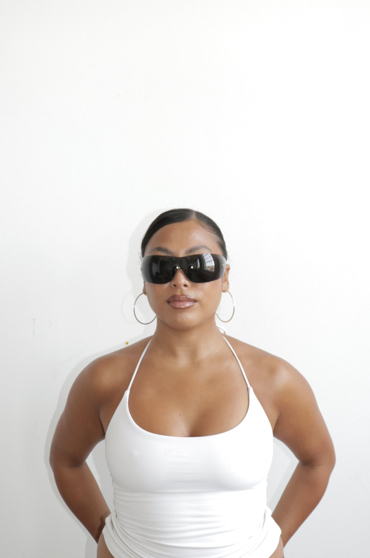 Versace 2054 Shield Sunglasses