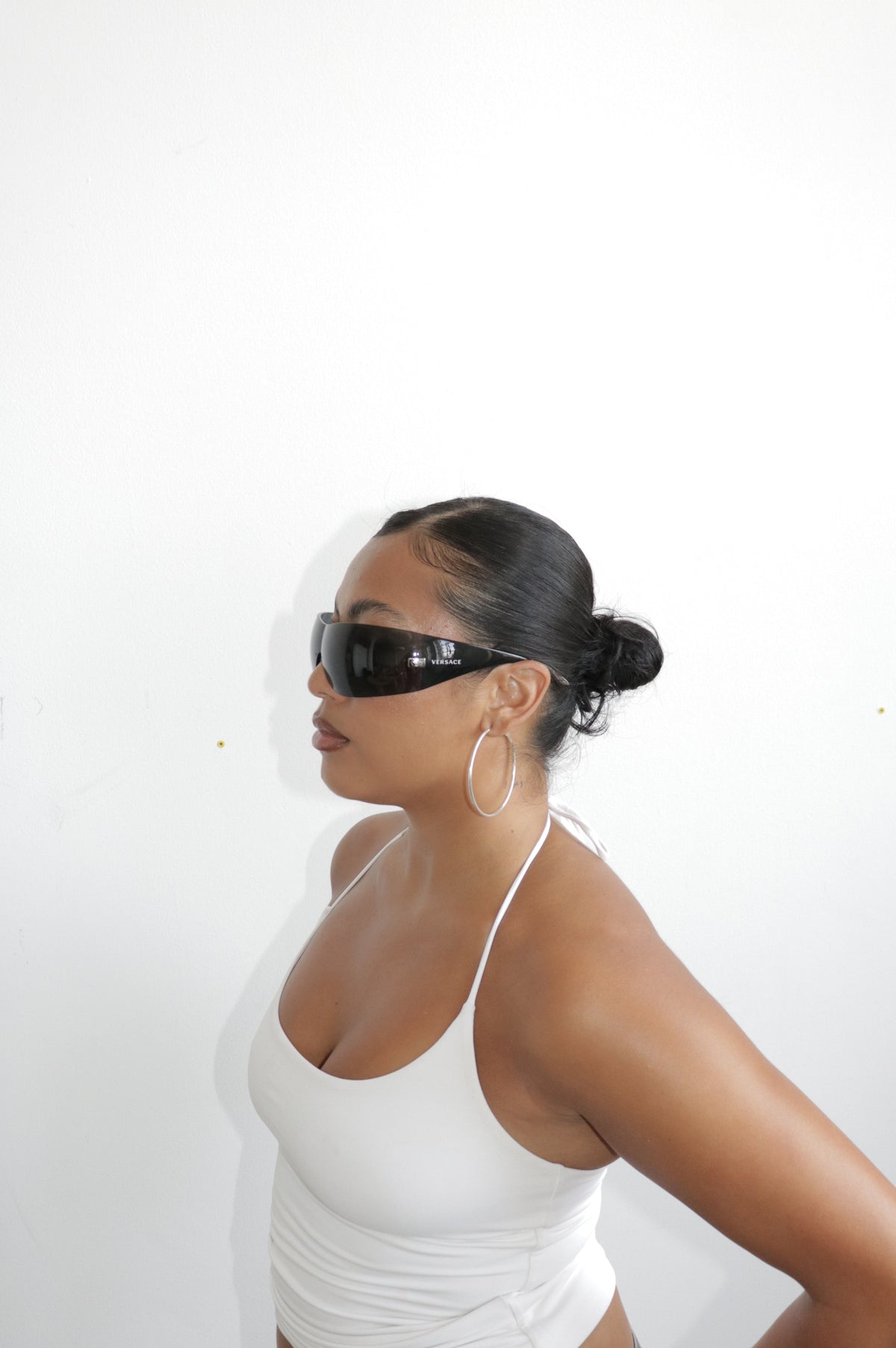 Versace 2054 Shield Sunglasses